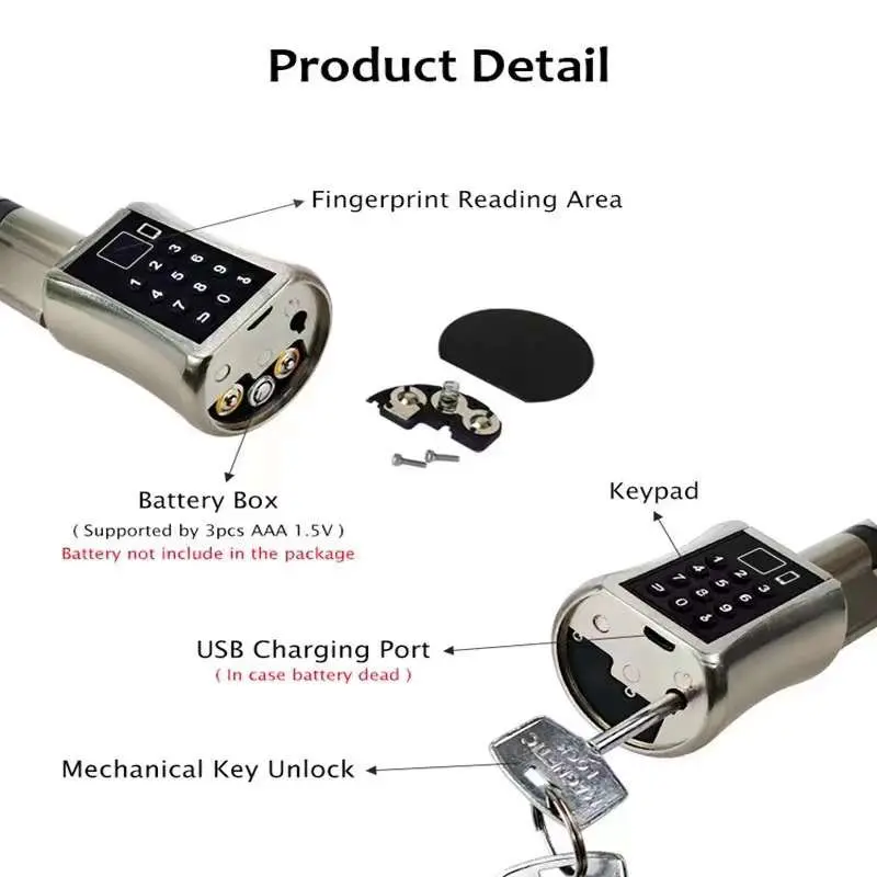 2021 Tuya Smart Cylinder Lock