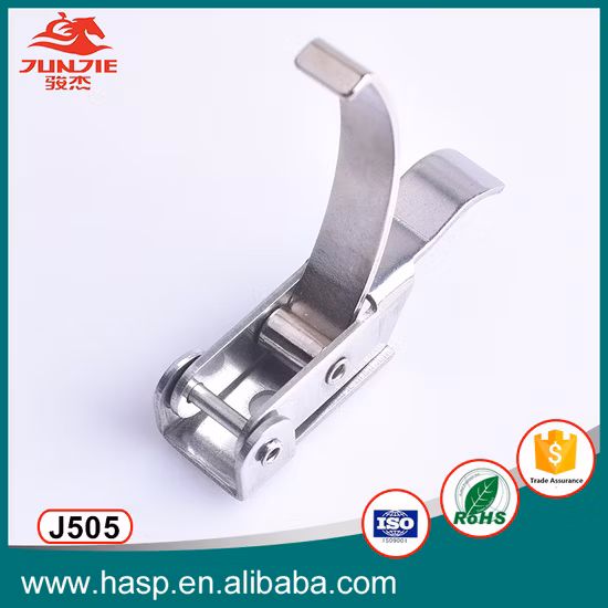 Gancio di chiusura a levetta con chiusura a molla in acciaio inossidabile